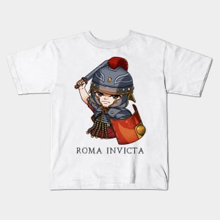 Unconquered Rome: Roma Invicta Design Kids T-Shirt